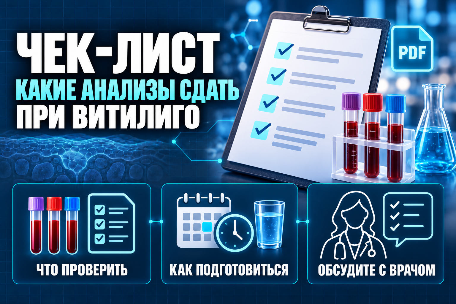 какие анализы при витилиго